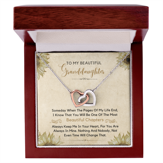 To My Beautiful Granddaughter