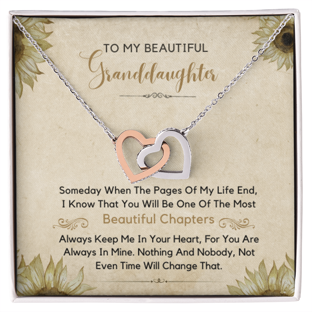 To My Beautiful Granddaughter